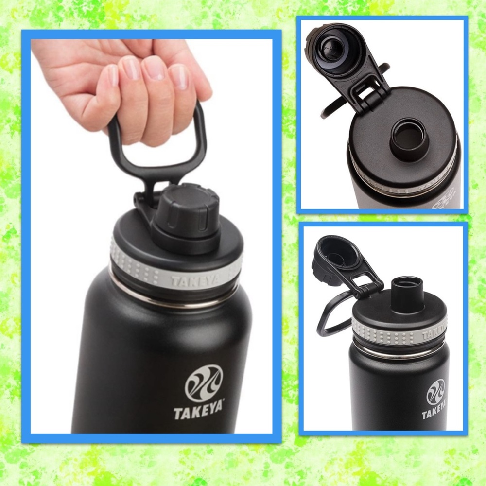 Takeya Insulated Stainless Steel Water Bottle - Picture 2 of 3